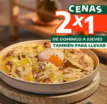 Ginos 2x1 en cenas de domingo a jueves MADRID