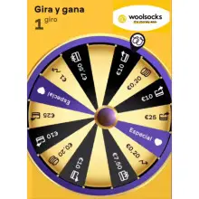 Girala ruleta de Woolsocks y llévate premios en efectivo y tarjetas regalo (Sorteo)