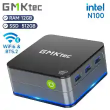 GMKtec-Mini PC G2, Windows 11 Pro, Intel 12th Gen Alder Lake N100, DDR5, 12GB de RAM, 512GB de ROM, WiFi 6, BT5.2, ordenador de escritorio - AliExpress