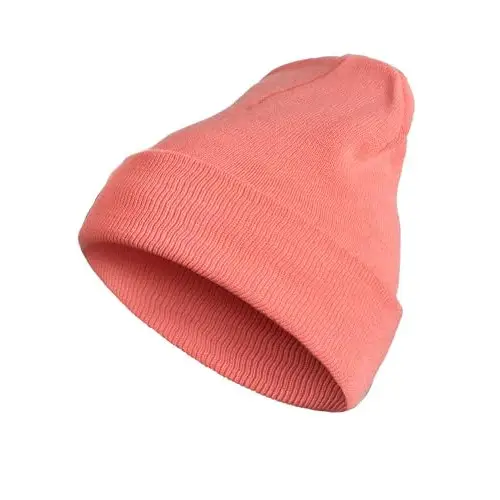 Gorro Invierno Hombre y Mujer, Gorro Salmón Tipo Beanie - Gorras de Hombre Invierno - Tejido, Suave y Cálido - 100% Acrílico - Talla Única