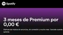 SPOTIFY Gratis durante 3 meses