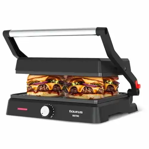 Grill y plancha Taurus 2 en 1 Bistro 2600W