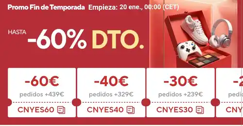 ¡Consigue descuentos exclusivos en AliExpress para el Año Nuevo Chino! 🛍️🐉 (Desde 20/01)