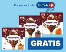 Helado Häagen-Dazs GRATIS en Carrefour (por compras)