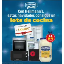 Hellmann’s y El Corte Inglés te renuevan la cocina (sorteo por compra)