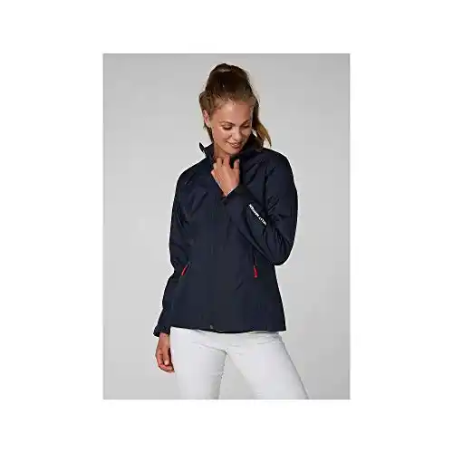 Helly Hansen Womens Crew Midlayer Jacket, L, Navy