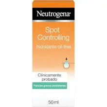 Hidratante facial Neutrogena Oil-Free con ácido salicílico para acné