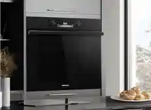Hisense BI64213EPB- Horno Multifunción, Even Bake 77L, Freidora de Aire, Cocción Congelados, Calentamiento Rápido, Cocción Simultánea x5, Modo Grill/Pizza, Cierre Suave, Negro
