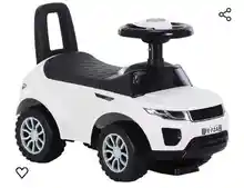 HOMCOM Quad Correpasillos Niño Coche sin Pedales para Bebé Juguete Andador Estilo Carrera con Orador 62x28x41,5cm