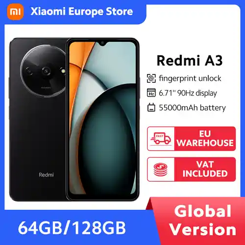 ¡Increíble Xiaomi Redmi A3 4GB-128GB a solo 52€ en Aliexpress!