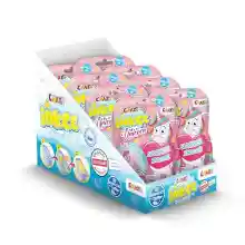 INKEE Surprise Unicorn Pack de 8 Bombas de baño de Unicornios para niños, con Sorpresa, Juguete de Unicornios para la bañera, con Aroma a Palomitas