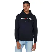 Jack & Jones Male Hoodie Logo