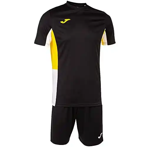 Joma Set danubio ii negro amarillo blanco