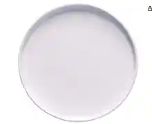 Juego de 6 platos llanos  LA PORCELLANA BIANCA Ø17 cm