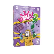 Juego de cartas VIRUS! 2 Evolution (Expansión) de estrategia y diversión.