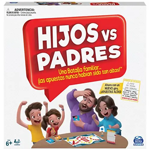 Juego de mesa Hijos vs Padres