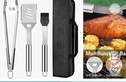 Juego de utensilios para barbacoa