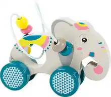 Juguete de empuje Small Foot Jungle Animal para motricidad infantil