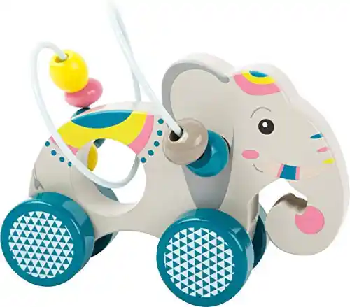 Juguete de empuje Small Foot Jungle Animal para motricidad infantil