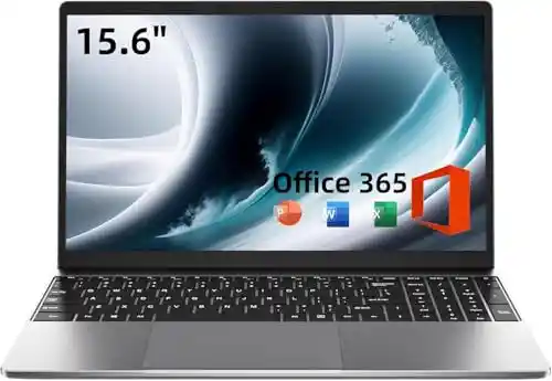 Ordenador portátil 15,6 Pulgadas HD Display, 4GB RAM 128GB SSD