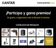 KANTAR Busca Individuos para sus estudios. Remuneración con regalos GRATIS a cambio de tu opinión (Nuevas plazas)