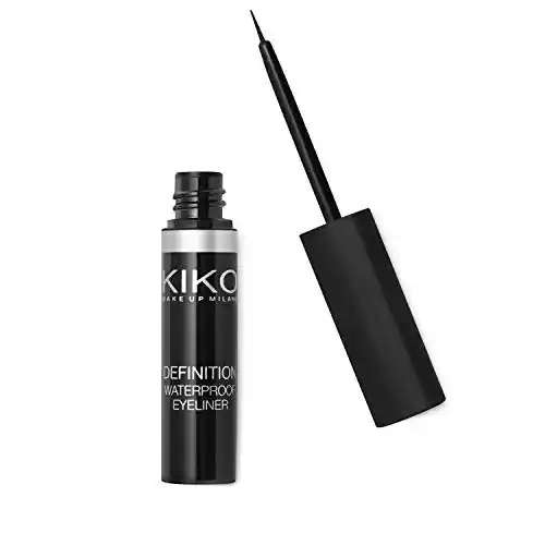 KIKO Milano Definition Waterproof Eyeliner | Lápiz de ojos líquido con fórmula resistente al agua
