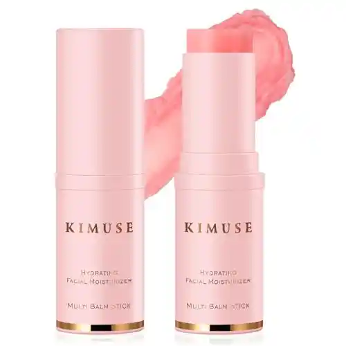 KIMUSE Bálsamo Hidratante, Stick Multiusos Antiarrugas, Hidratante para el cuidado de la piel del rostro, Fácil de absorber