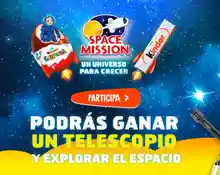 Kinder bueno regala 2 telescopios cada semana (Sorteo por compra)