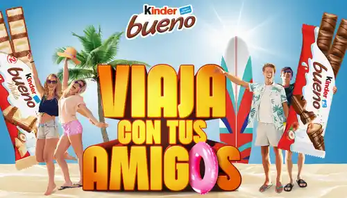 ¡Kinder Bueno te lleva de viaje! 🍫✈️ Sortea 4 increíbles aventuras para 4 personas a Tailandia , Ibiza  o Algarve. (Sorteo por compra)