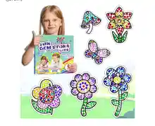 Kits de atrapasoles, kit de pintura de diamantes para bricolaje, manualidades con piedras preciosas 5D (jardín)