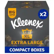 Kleenex Pañuelos extragrandes, compactos y dobles