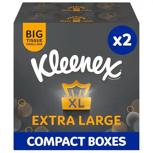 Kleenex Pañuelos extragrandes, compactos y dobles