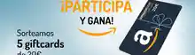 Kuvut sortea 5 tarjetas de regalo Amazon de 20€ (sorteos)