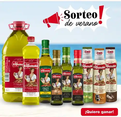La Española regala un lote de aceites y un descuento directo (Sorteo)