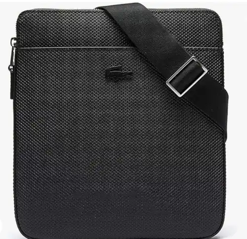 Lacoste, Bolso Bandolera para Hombre, Noir, Talla única