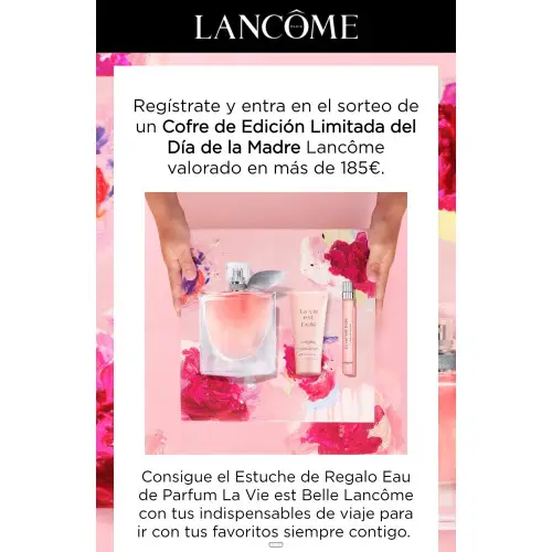 Lancôme sortea un cofre edición limitada por el dia de la madre