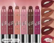 Lápiz labial mate