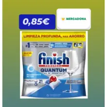 Lavavajillas Quantum pastillas a 0,85€ | Mercadona y Gelt "Premium"