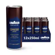 Lavazza Café Frío Listo para Beber, 12 x 250 ml, Gusto Intenso y con Cuerpo, con Café 100% Arábica y Leche Semidesnatada