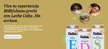 Leche celta regala experiencias (Regalo directo por compra)