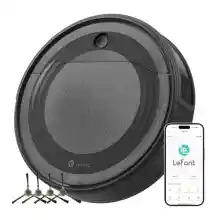 LEFANT Robot Aspirador 4500Pa de Succión, Mini Robot Aspirador, Evasión Precisa de Obstáculos, Antienredos Ideal para Pelo y Suelos Duros, Control por App/Alexa, M310