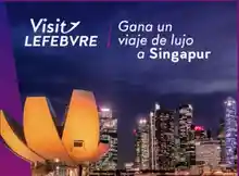 Lefebvre sortea un viaje a Singapur(sorteo por contratación)