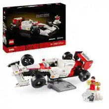LEGO Icons McLaren MP4/4 con minifigura de Ayrton Senna