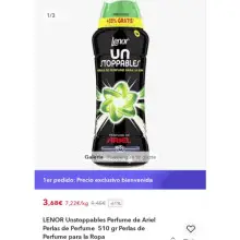 LENOR Unstoppables Perlas de Perfume 510gr