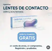 Muestras GRATIS de Lentillas OpticVue a casa 🏡