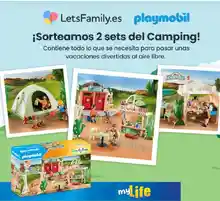 LetsFamily sortea 2 sets del camping Playmobil