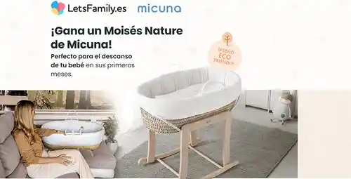 LetsFamily sortea una cuna Moisés nature
