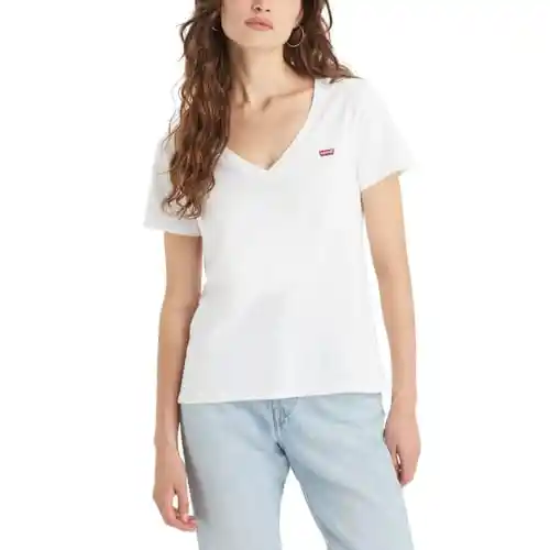 Levi's Perfect, camiseta Mujer, White +, M