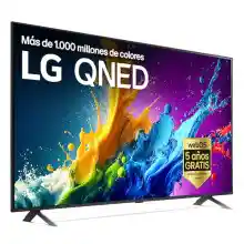 LG 55QNED80T6A 55", 4K QNED, Smart TV, HDR10, WebOS24, Serie 80, Procesador Potente e Inteligente, Dolby Digital Plus, Alexa/Google Assistant, Negro