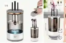 Limpia Pinceles De Maquillaje Eléctrico 3 En 1 Portátil Con USB Soporte Para Sombra De Ojos Y Secadora Herramientas De Belleza